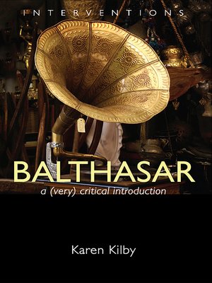 cover image of Balthasar